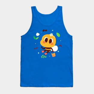 Bee Hand Drawn Cartoon Tank Top